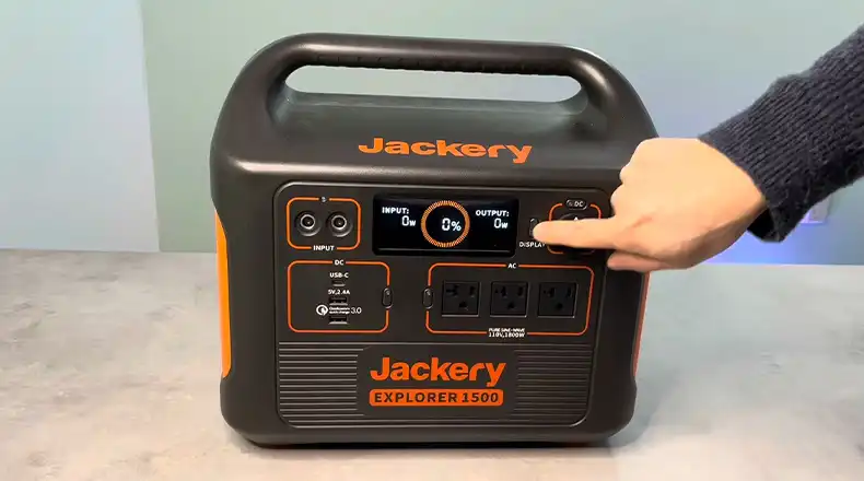 jackery not charging