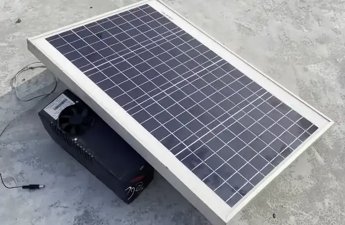 Connecting the Solar Panel System