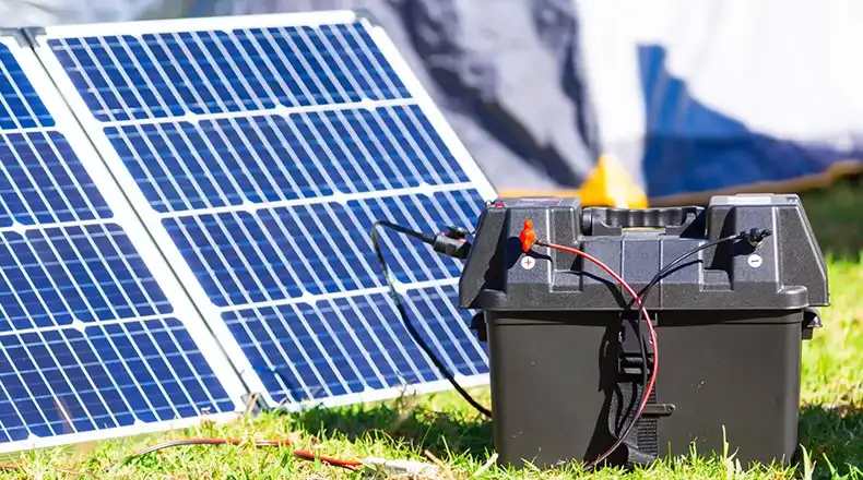Charging a Deep Cycle Battery with Solar