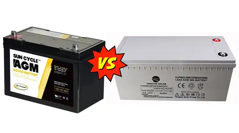 AGM vs Gel Battery for Solar