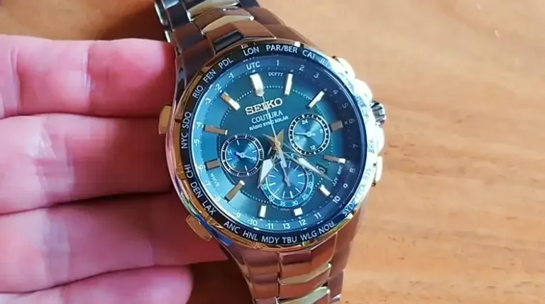 Seiko Coutura Radio Sync Solar Watches: How to Set the Time
