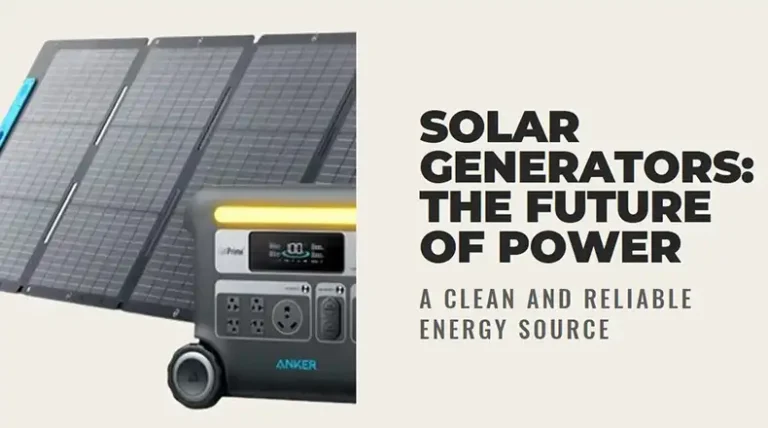 Why Are Solar Generators Becoming More Popular? Explained