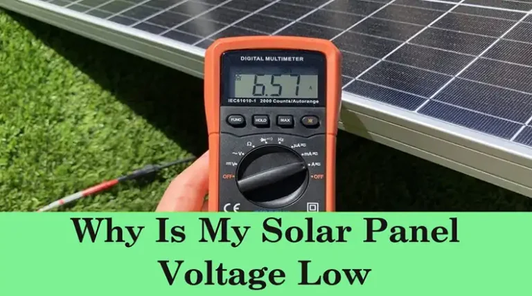 [Solved] Why Is My Solar Panel Voltage Low
