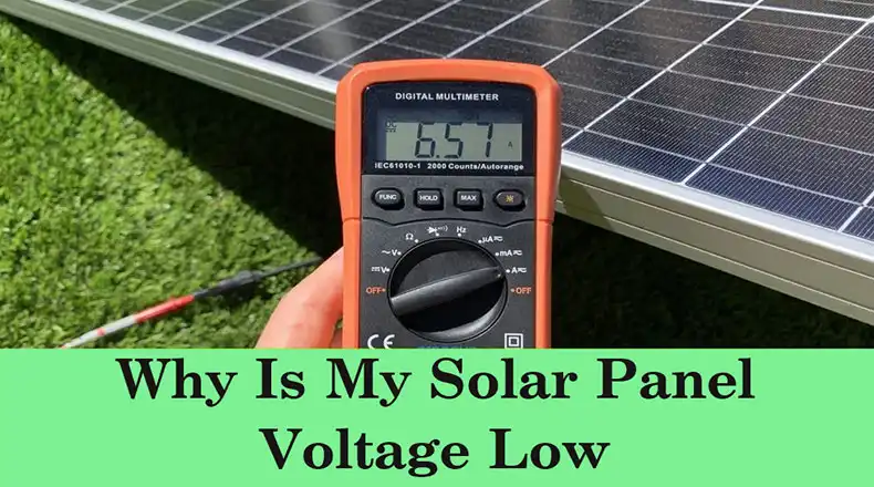 Why Is My Solar Panel Voltage Low