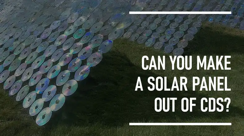 Can You Make a Solar Panel out of CDs
