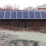 Can You Put Solar Panels On Fences