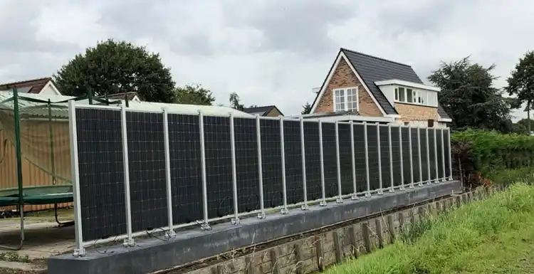 Solar Panels on Fences