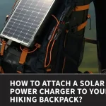 How to Attach a Solar Power Charger to Your Hiking Backpack